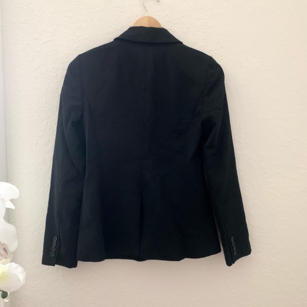 J.Crew Black Wool Super 120s Blazer - Picture 7 of 13